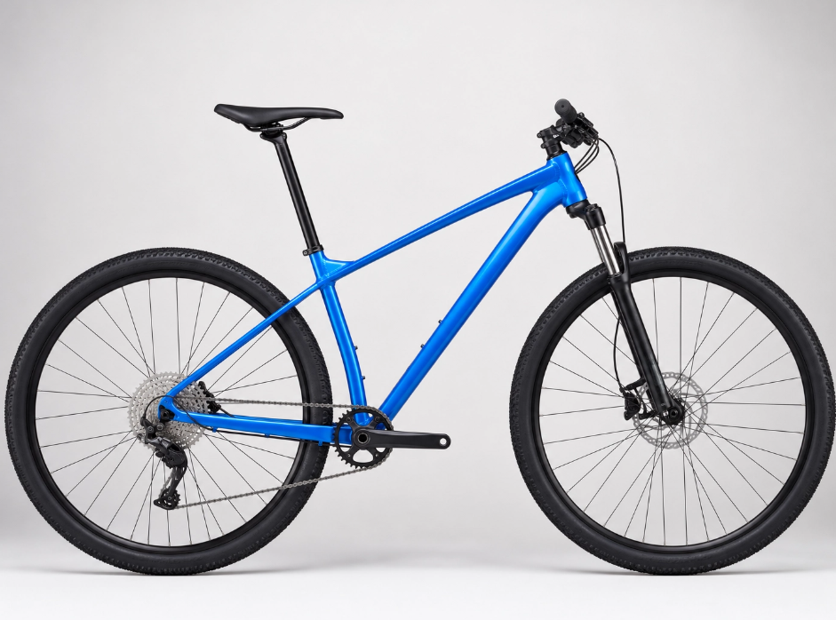 Rapid downhill riding is suitable for jungle mountain biking