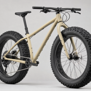 Wide-tire adventure mountain bikes