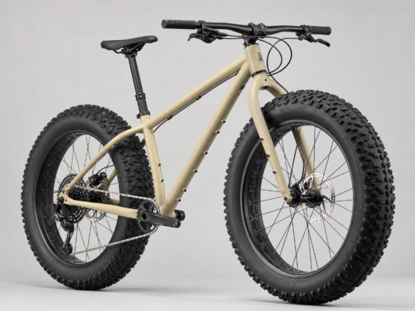 Wide-tire adventure mountain bikes